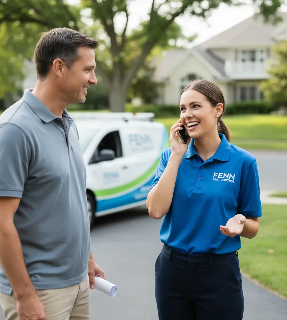 Fenn Pest Control customer support in French Creek